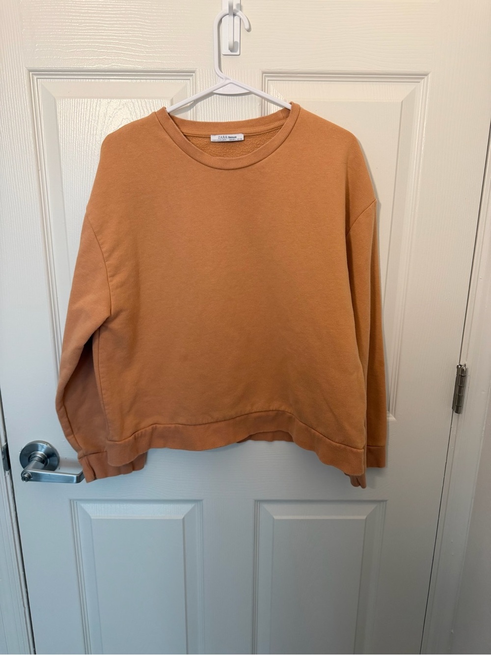 Zara Women's Crewneck Sweatshirt - Rust Tan